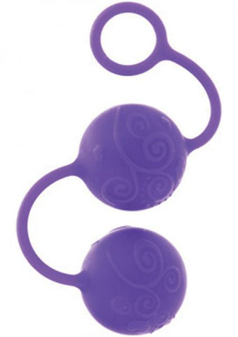 Posh Silicone O Balls - Purple