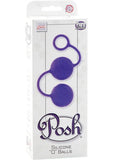 Posh Silicone O Balls - Purple