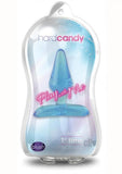 Blush Play With Me Hard Candy Anal Toy - Blue