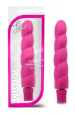 Blush Luxe Anastasia Silicone Vibrator - Pink