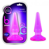 B Yours Basic Anal Plug Pink