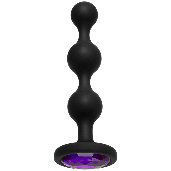 Booty Bling Wearable Silicone Beads - Purple