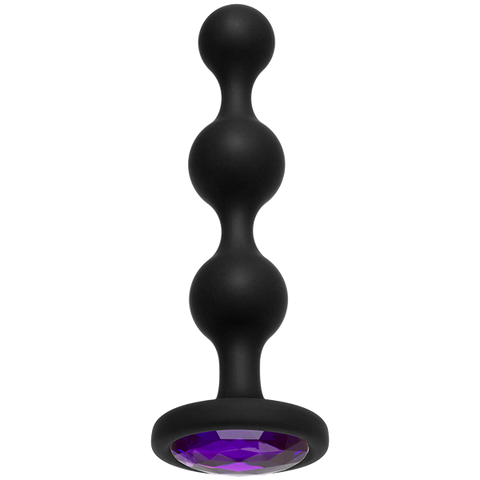 Booty Bling Wearable Silicone Beads - Purple