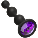 Booty Bling Wearable Silicone Beads - Purple