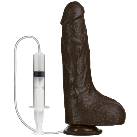 Bust It Squirting Realistic Cock Black