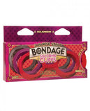 Japanese Bondage Silicone Cuffs Small - Red