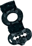 Macho 2X Power Cock/Ball Ring (Black)