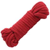 Japanese Style Bondage Cotton Rope - Red