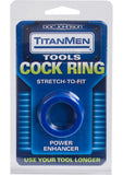 Titanmen Cock Ring Blue