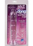 Juicy Jewels - Dong With Suction Cup - Clear