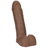 Vac-U-Lock 8-Inch Realistic Cock - Brown