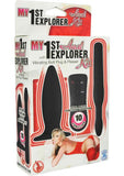 My 1st Anal Explorer Kit Vibrating Butt Plug and Please - Black