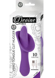 Devine Vibes Vibro Tongue Clit Hugger Pu