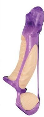 The Great Extender Vibrating Sleeve Purp