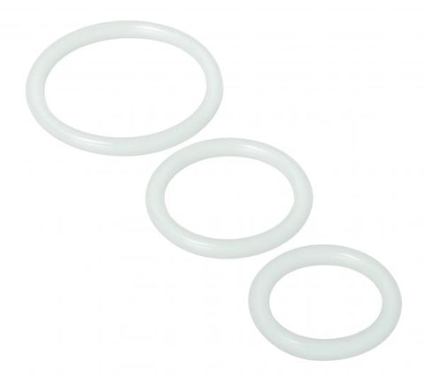 T4m Penis Rings 3pc Set Clear