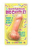 Super Fun Big Penis Candle - Flesh