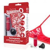 Screaming O My Secret Charged Remote Control Panty - Red