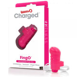 Charged Fingo Rechargeable Finger Vibe - Pink