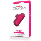 Charged Fingo Rechargeable Finger Vibe - Pink