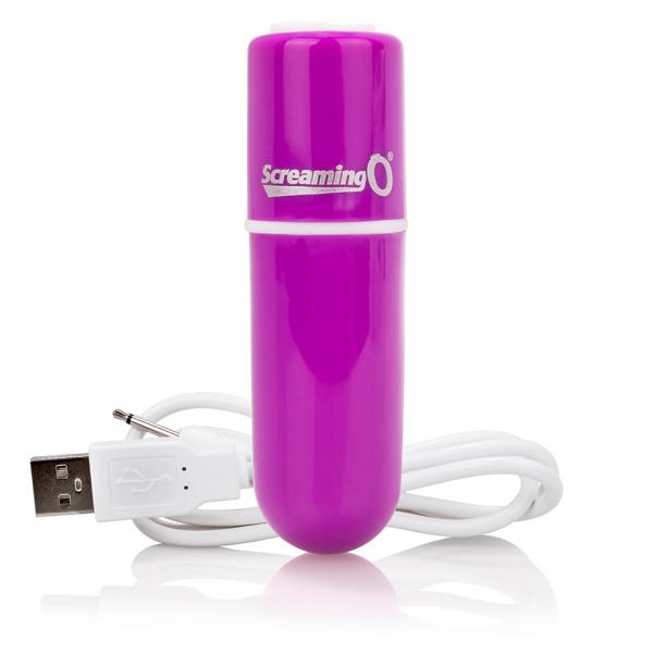 Charged Vooom Rechargeable Bullet Vibe - Purple