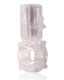 Big OMG Vibrating Ring Clear