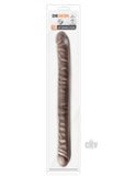 Dr. Skin - 18 Inch Double Dildo - Chocolate