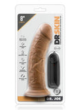 Dr. Skin - Dr. Joe - 8 Inch Vibrating Cock With  Suction Cup - Mocha