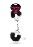 Temptasia - Plush Fur Cuffs - Black