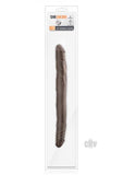 Dr. Skin - 14 Inch Double Dildo - Chocolate