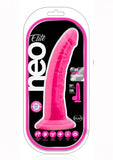 Blush Neo Elite 7.5 Silicone Dual Density Cock w/Balls - Neon Pink