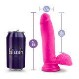 Au Naturel Bold Pleaser Dildo 7 Pink