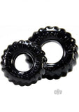 Oxballs TruckT Cock & Ball Ring - Black Pack of 2