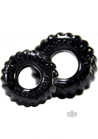 Oxballs TruckT Cock & Ball Ring - Black Pack of 2