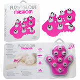 Fuzu Glove Massager - Neon Pink