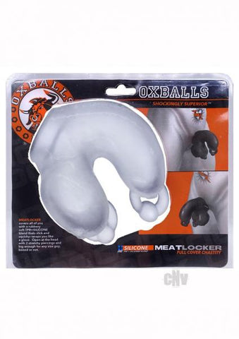 Oxballs Meatlocker Chastity - Clear
