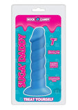 Rock Candy Suga Daddy 7 Silicone Dildo - Blue