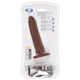 Cloud 9 Novelties Dual Density Real Touch 7 Inch With No Balls - Brown