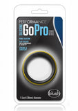 Blush Performance Silicone Go Pro Cock Ring - Black/Gold