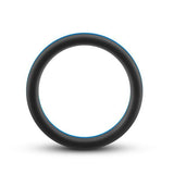 Blush Performance Silicone Go Pro Cock Ring - Black/Blue