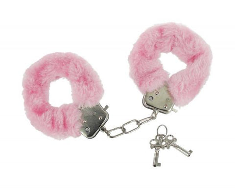 Caught In Candy Fur Handcuffs - Pink