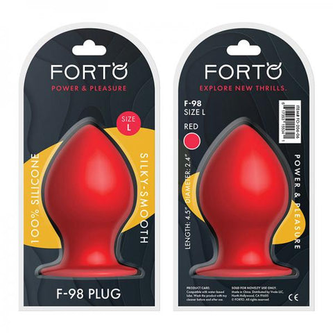 Forto F-98 Plug - Large Red