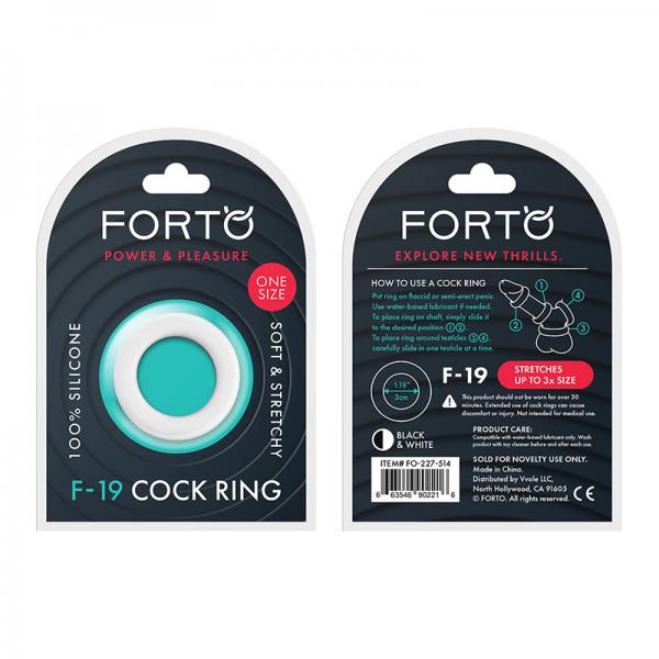 FORTO F-19 C-Ring White/Black