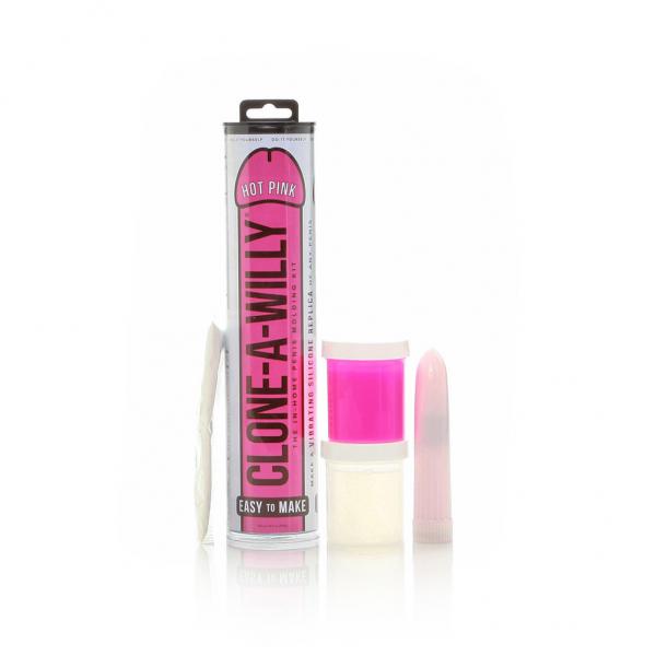 Clone-A-Willy Kit Vibrating - Hot Pink