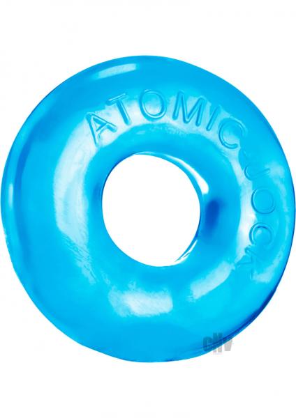 Do-Nut-2 Large Atomic Jock Cockring - Ice Blue