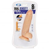 CLOUD 9 DUAL DENSITY DILDO TOUCH THICK W/ REALISTIC PAINTED VEINS & BALLS 8 IN