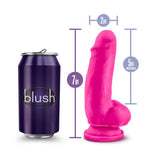 Au Natural - Bold - Beefy - 7 Inch Dildo - Pink