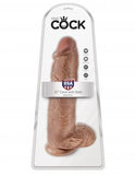 King Cock 12 Inch  Cock W/Balls Tan