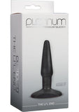 Platinum Premium Silicone The Lil End Charcoal Plug