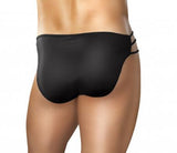 Male Power Cage Briefs L/XL Black Underwear