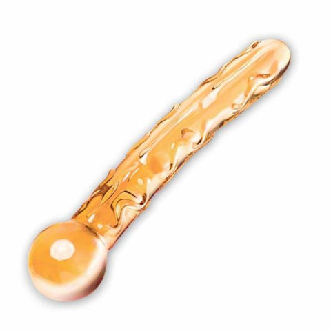 Glas Orange Tickler Glass Dildo